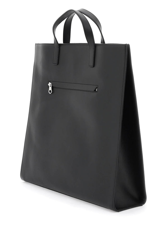 Smooth Leather Heritage Tote Bag In 9