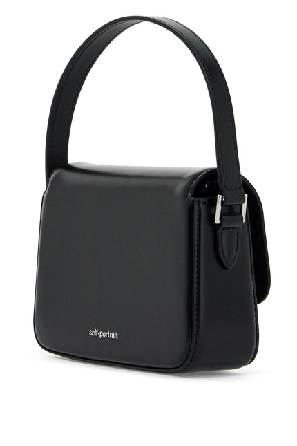 Smooth Leather Micro Handbag In 10 Words - Black