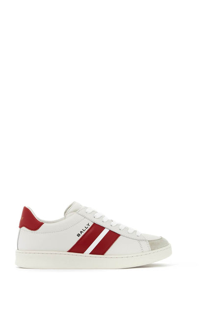 Smooth Leather Thiago Sneakers In - White