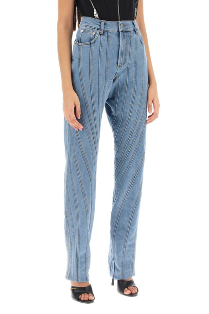 Spiral Baggy Jeans