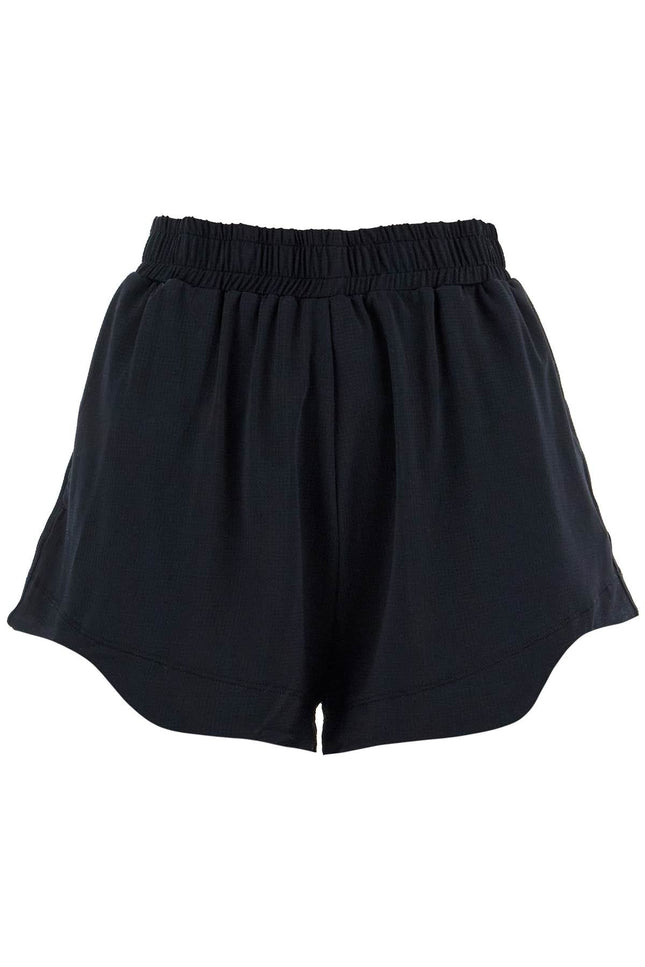 Sporty Mesh Shorts For Active - Black