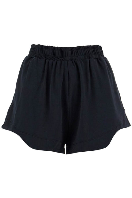 sporty mesh shorts for active - Black