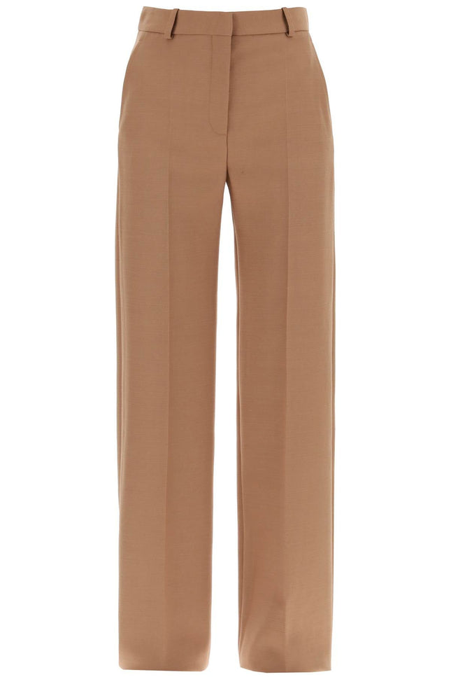 Straight Wool Trousers For Men.