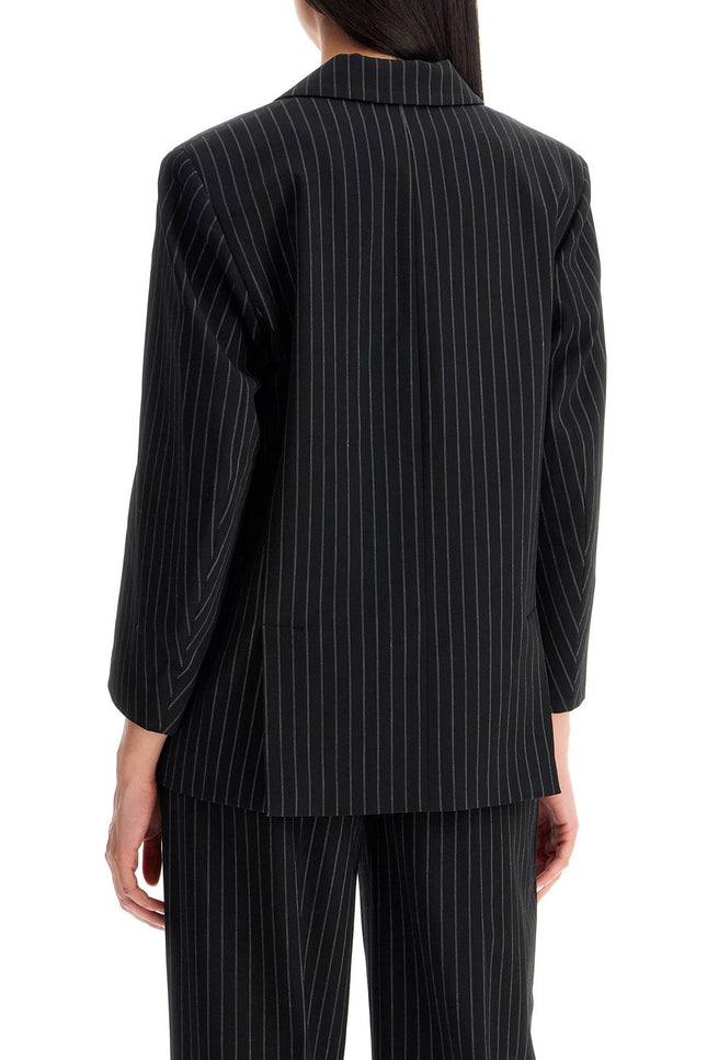 Striped Boxy Blazer