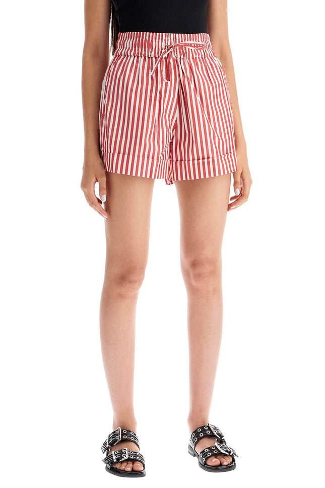 striped cotton shorts for men/w