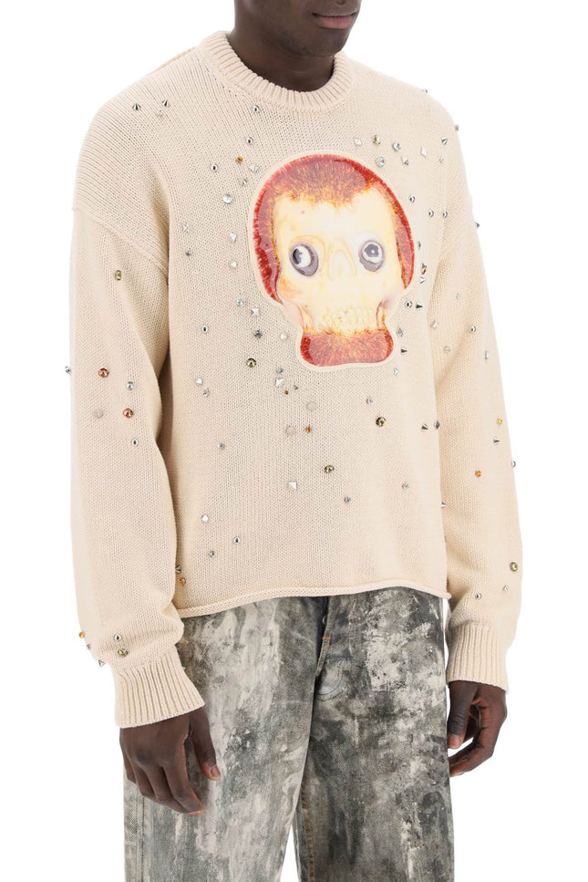 "Studded Pullover With Animation