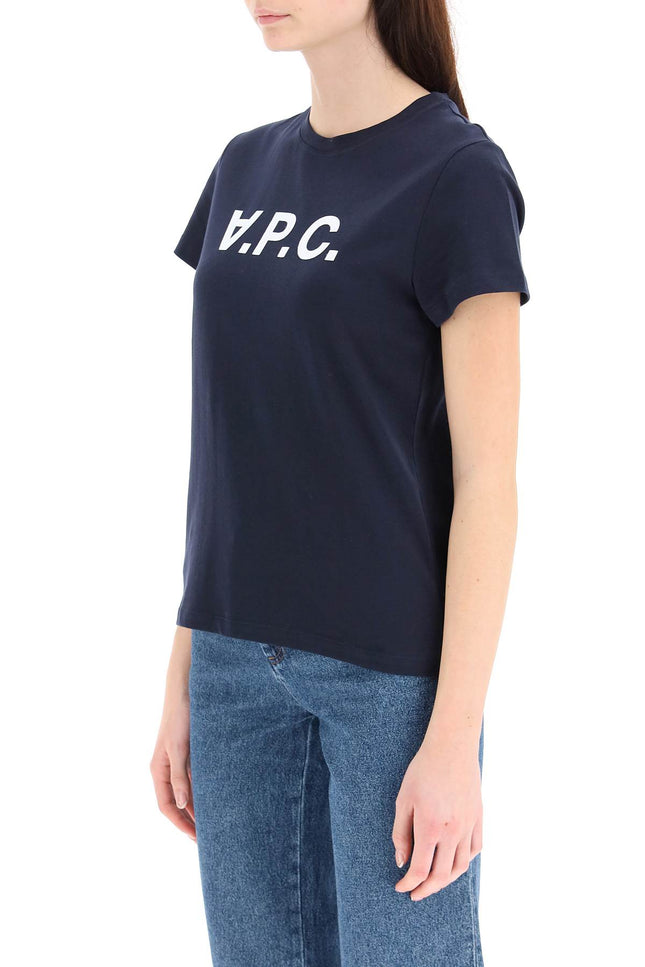 T-Shirt With Flocked Vpc Logo