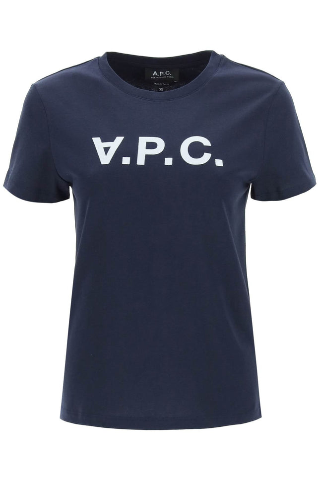 T-Shirt With Flocked Vpc Logo