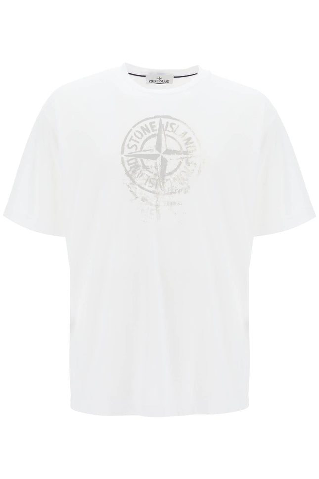 T-Shirt With Reflective Print
