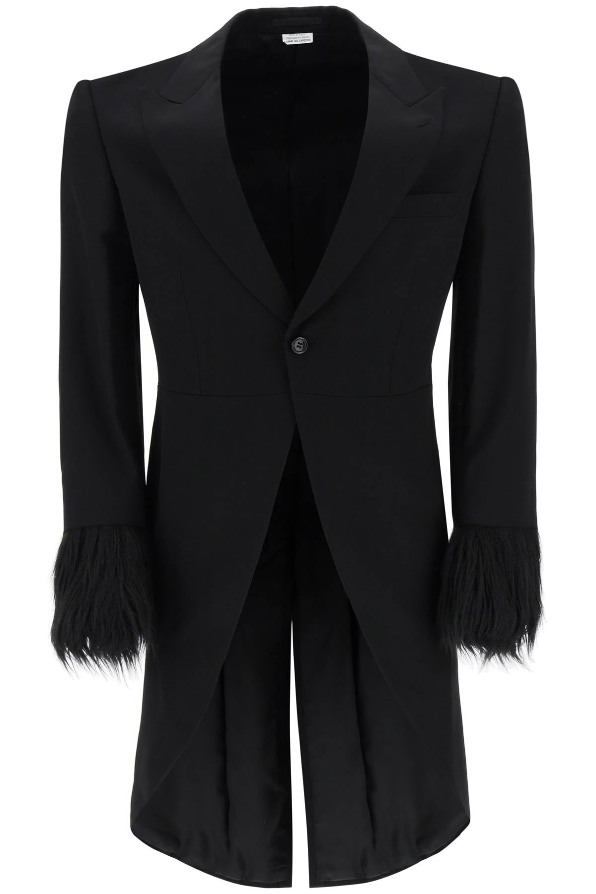 Tailcoat With Eco-Fur Inserts