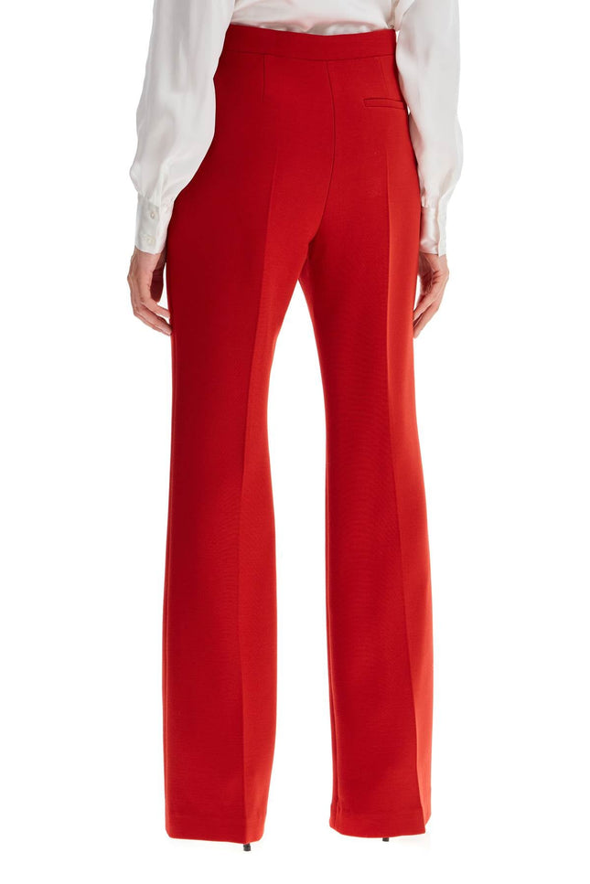 Tailored Wool Bootcut Trousers For