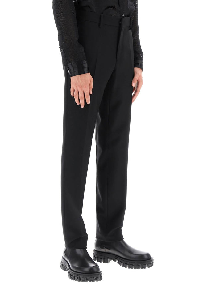 Tailoring Cigarette Pants - Black