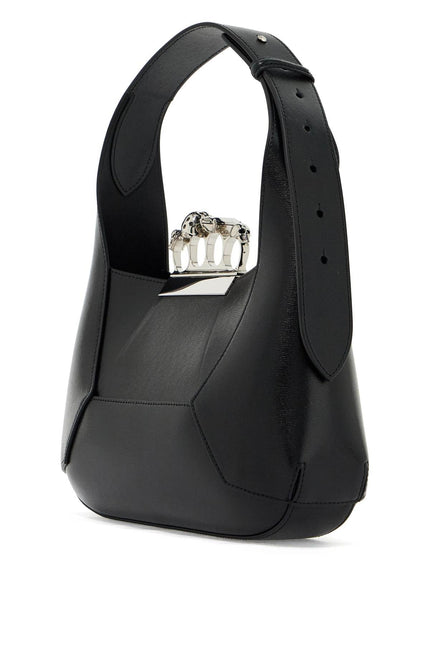 The Jewelled Hobo Bag - Black