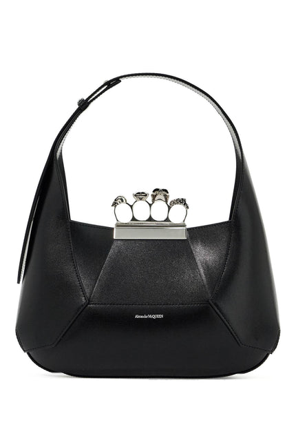 The Jewelled Hobo Bag - Black