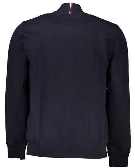 TOMMY HILFIGER MEN'S BLUE ZIP SWEATSHIRT-Felpe-TOMMY HILFIGER-Urbanheer