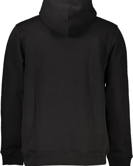 TOMMY HILFIGER MEN'S BLACK ZIPLESS SWEATSHIRT-Felpe-TOMMY HILFIGER-Urbanheer