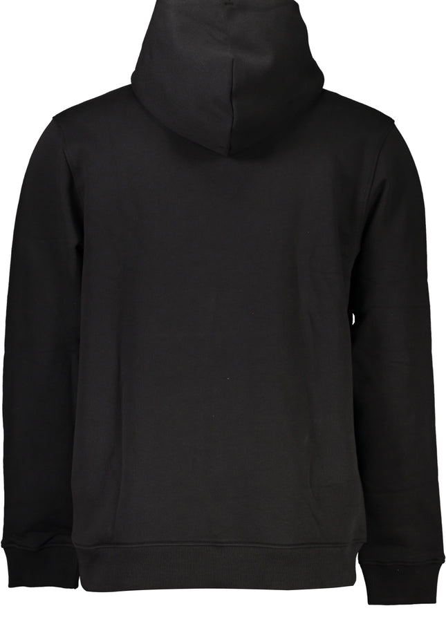 TOMMY HILFIGER MEN'S BLACK ZIPLESS SWEATSHIRT-Felpe-TOMMY HILFIGER-Urbanheer