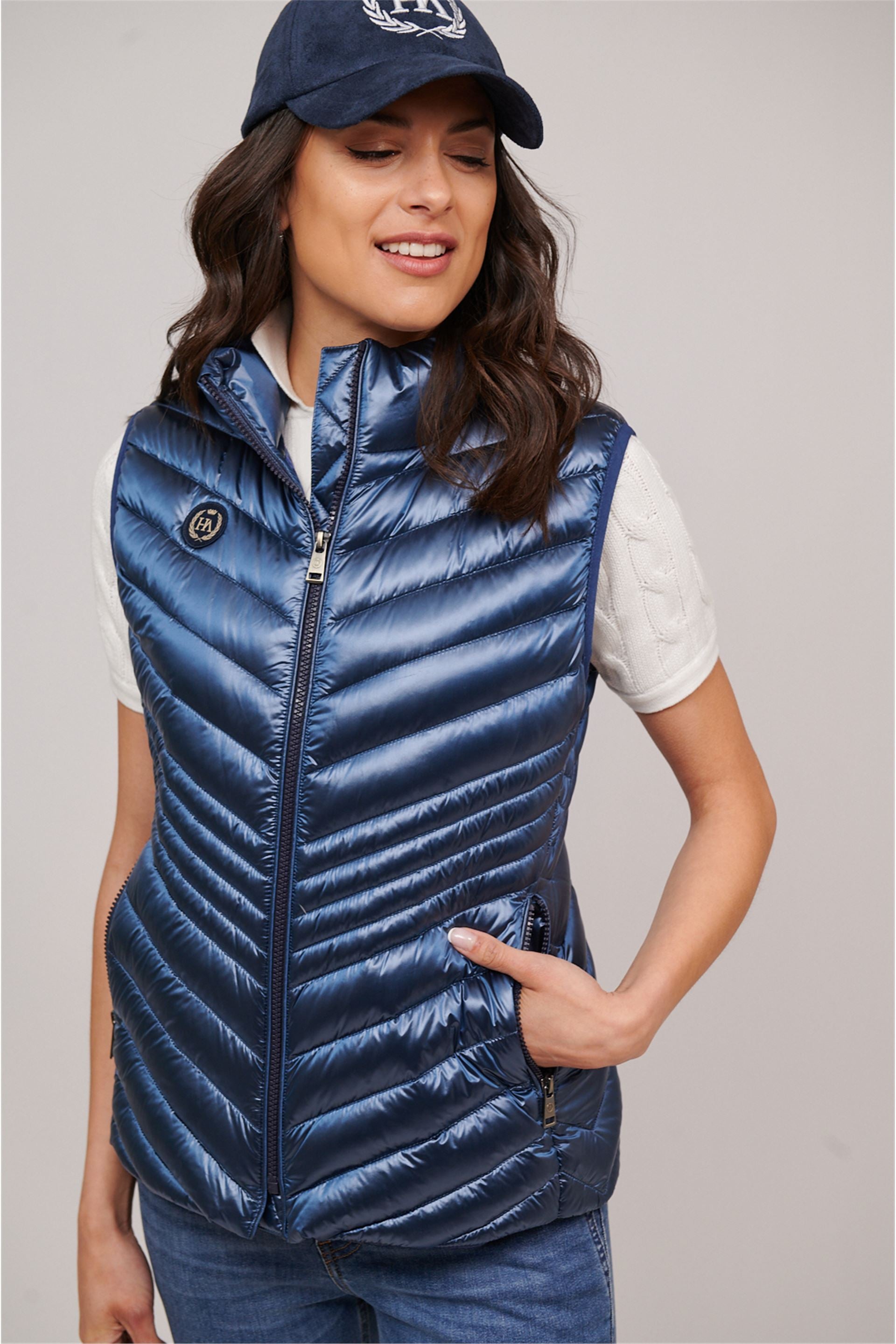 Victoria New Women Puffer Vest-Clothing - Women-Henry Arroway-AZUL-XS-Urbanheer