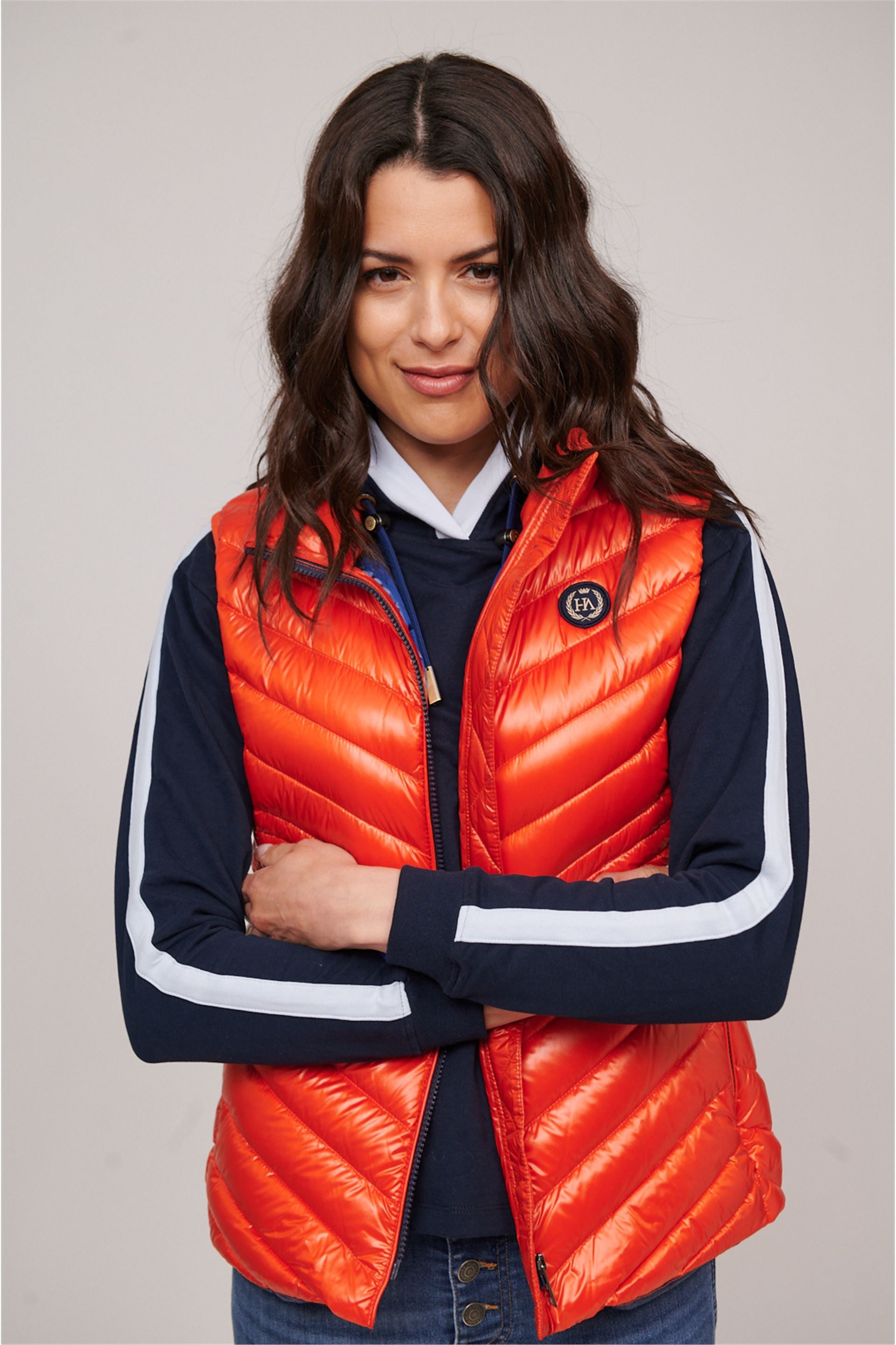 Victoria New Women Puffer Vest-Clothing - Women-Henry Arroway-NARANJA-XS-Urbanheer