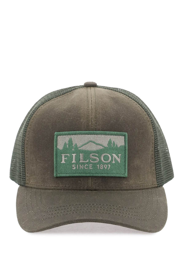 water-repellent cotton trucker - Green