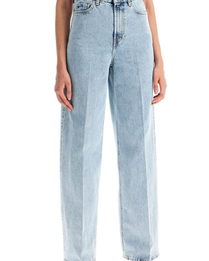 Wide Leg Jeans In Organic Cotton