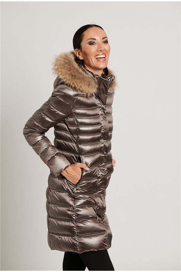 Zoe Originalhalley Lightweight Women Puffer Jacket Bronze-Clothing - Women-Henry Arroway-Urbanheer