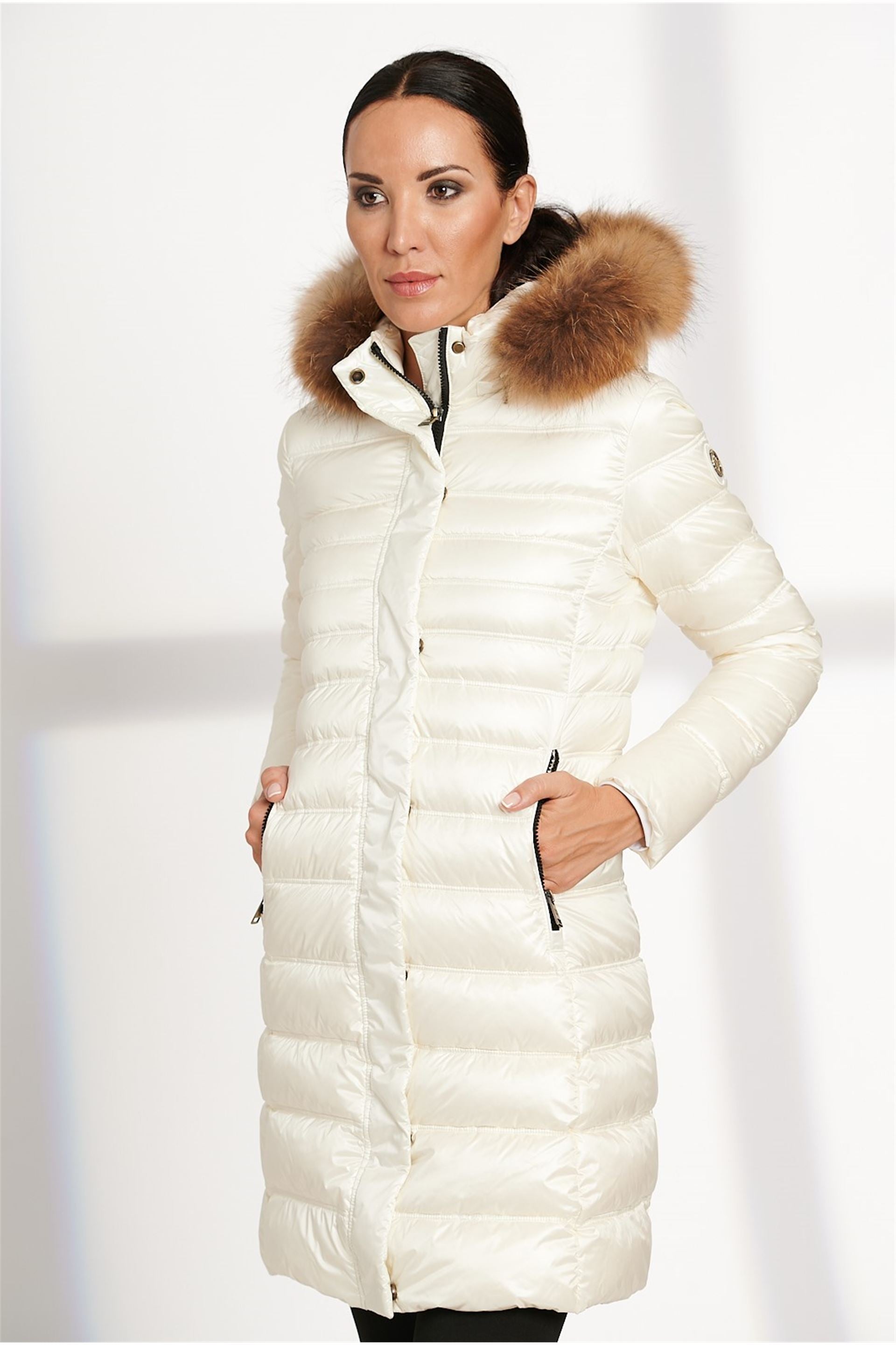 Zoe Originalhalley Lightweight Women Puffer Jacket White-Clothing - Women-Henry Arroway-Urbanheer