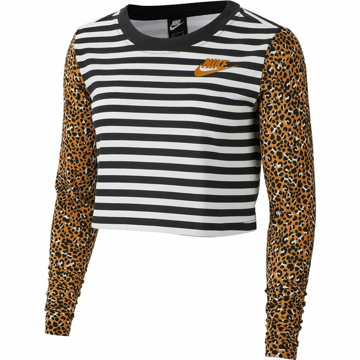 Women’S Long Sleeve T-Shirt Nike Animal Print-Nike-XS-Urbanheer