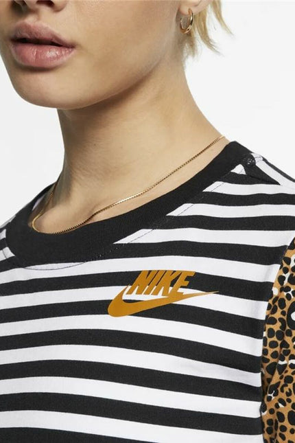 Women’S Long Sleeve T-Shirt Nike Animal Print-Nike-XS-Urbanheer