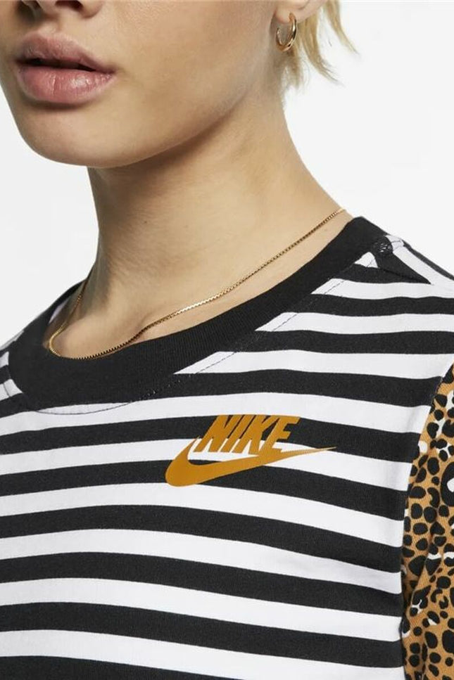 Women’S Long Sleeve T-Shirt Nike Animal Print-Nike-XS-Urbanheer