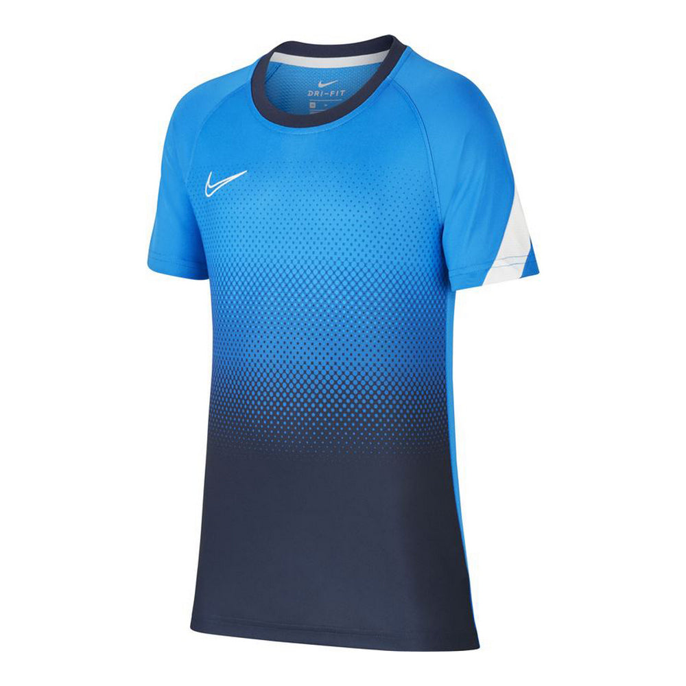 Child'S Short Sleeve T-Shirt Nike Dri-Fit Academy Blue-Nike-7-8 Years-Urbanheer