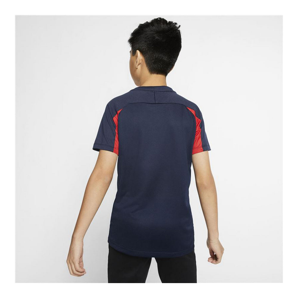 Children’S Short Sleeve T-Shirt Nike Dri-Fit Academy Dark Blue-Nike-Urbanheer
