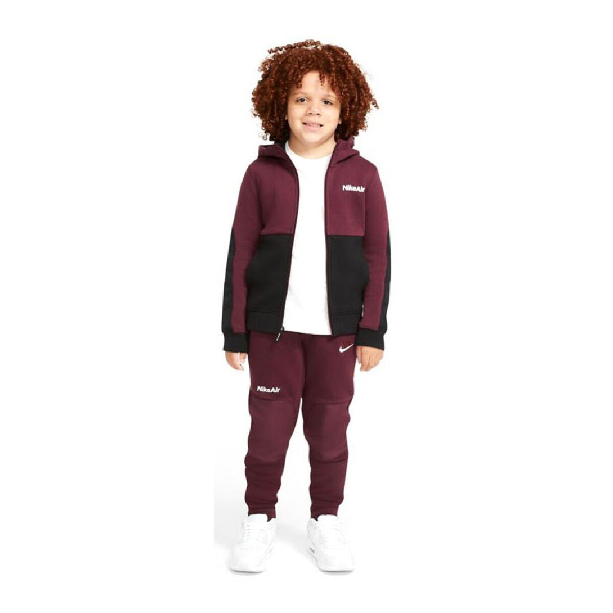 Children'S Sports Jacket Nike Air Maroon-Sports | Fitness > Sports material and equipment > Sports Jackets-Nike-Urbanheer