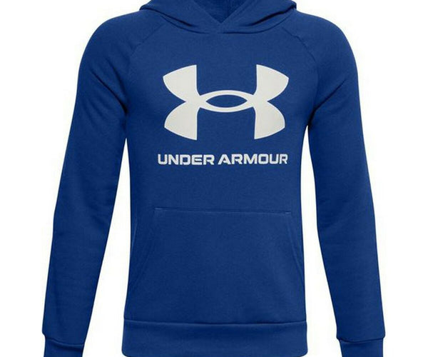 Women's Hoodie Under Armour Rival Fleece Navy Blue – Urbanheer