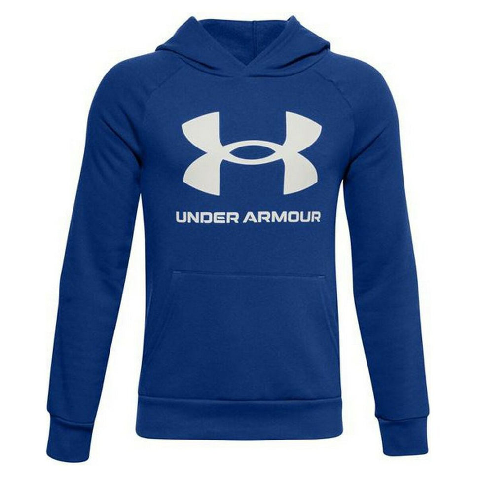 Children’S Hoodie Under Armour Rival Fleece Blue-Under Armour-Urbanheer