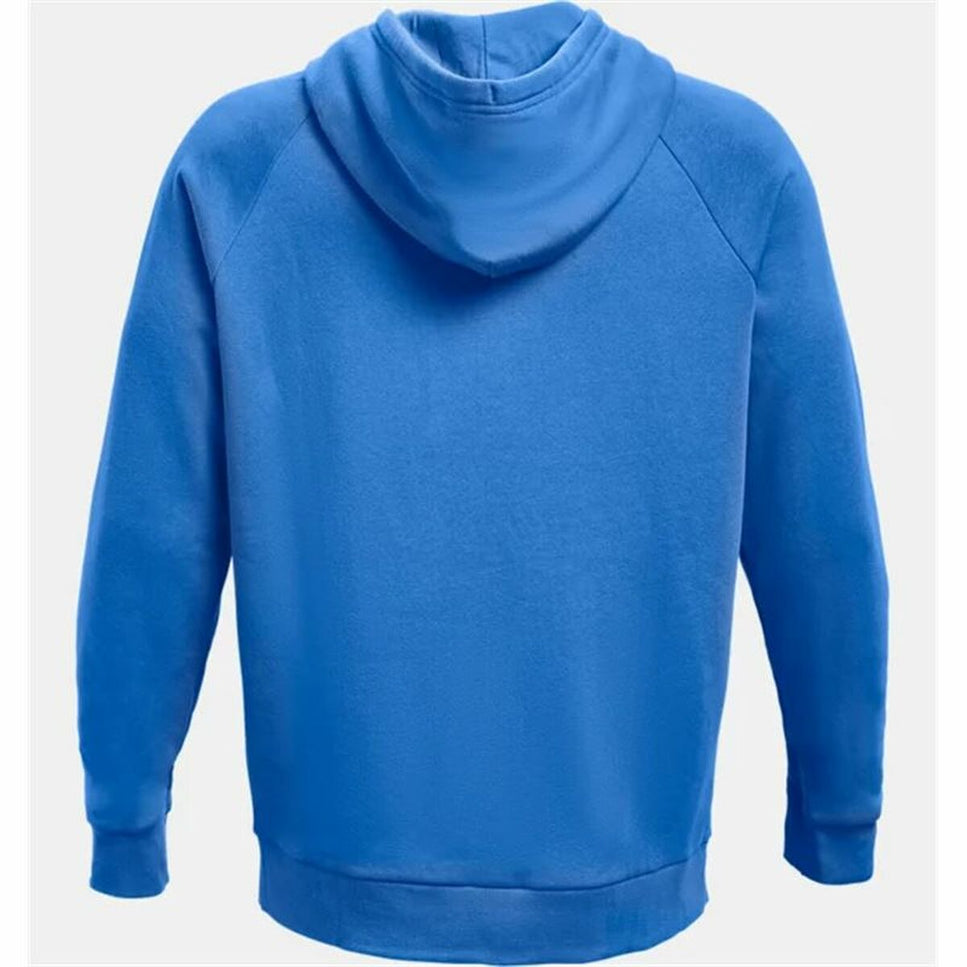 Men’S Hoodie Under Armour Rival Big Logo Blue-Under Armour-Urbanheer