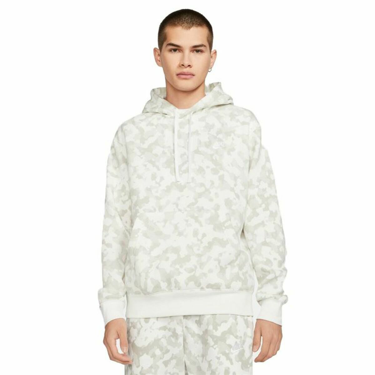 Men’s Hoodie Sportswear Club Nike White-Clothing - Men-Nike-Urbanheer