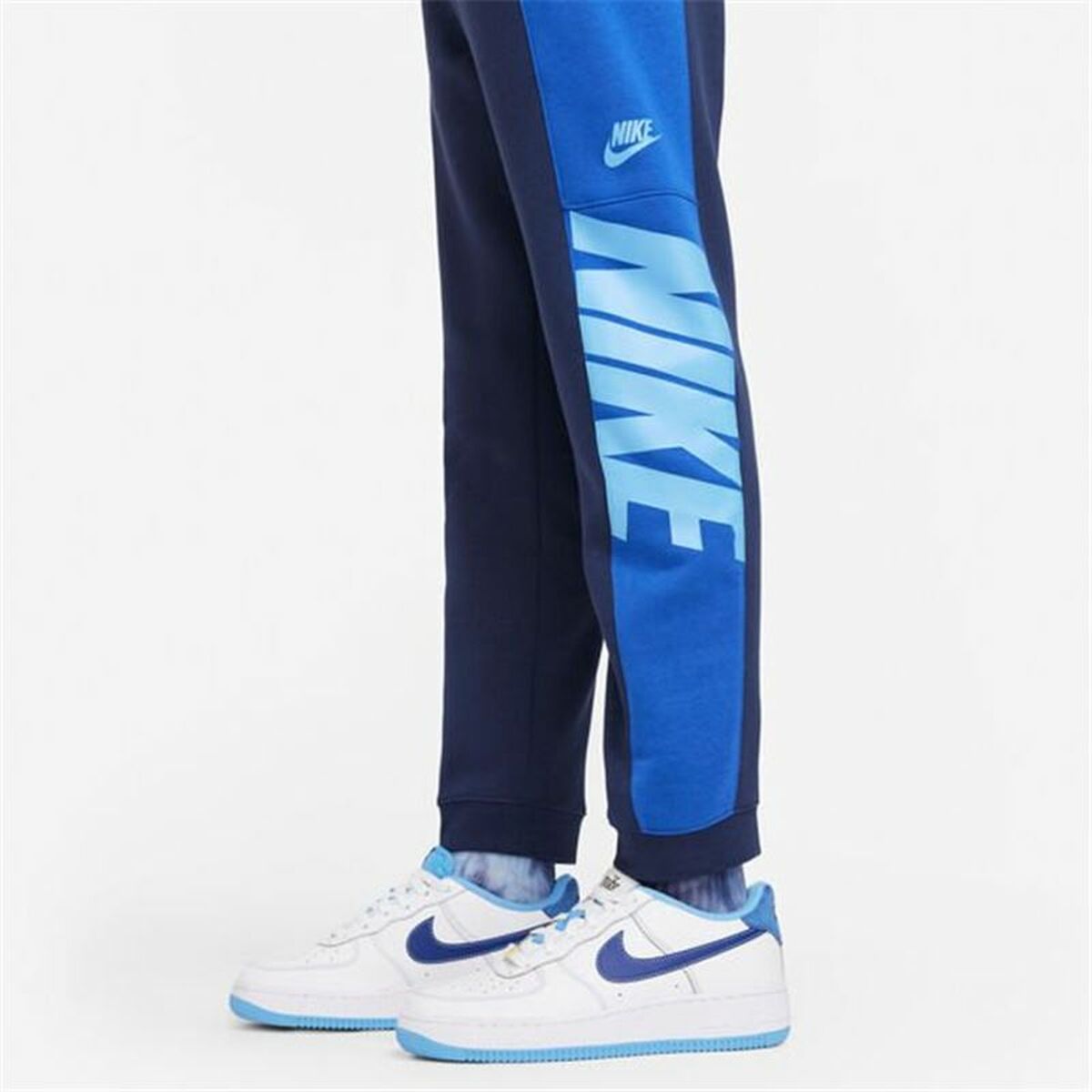 Children'S Tracksuit Bottoms Nike Sportswear Blue-Nike-Urbanheer