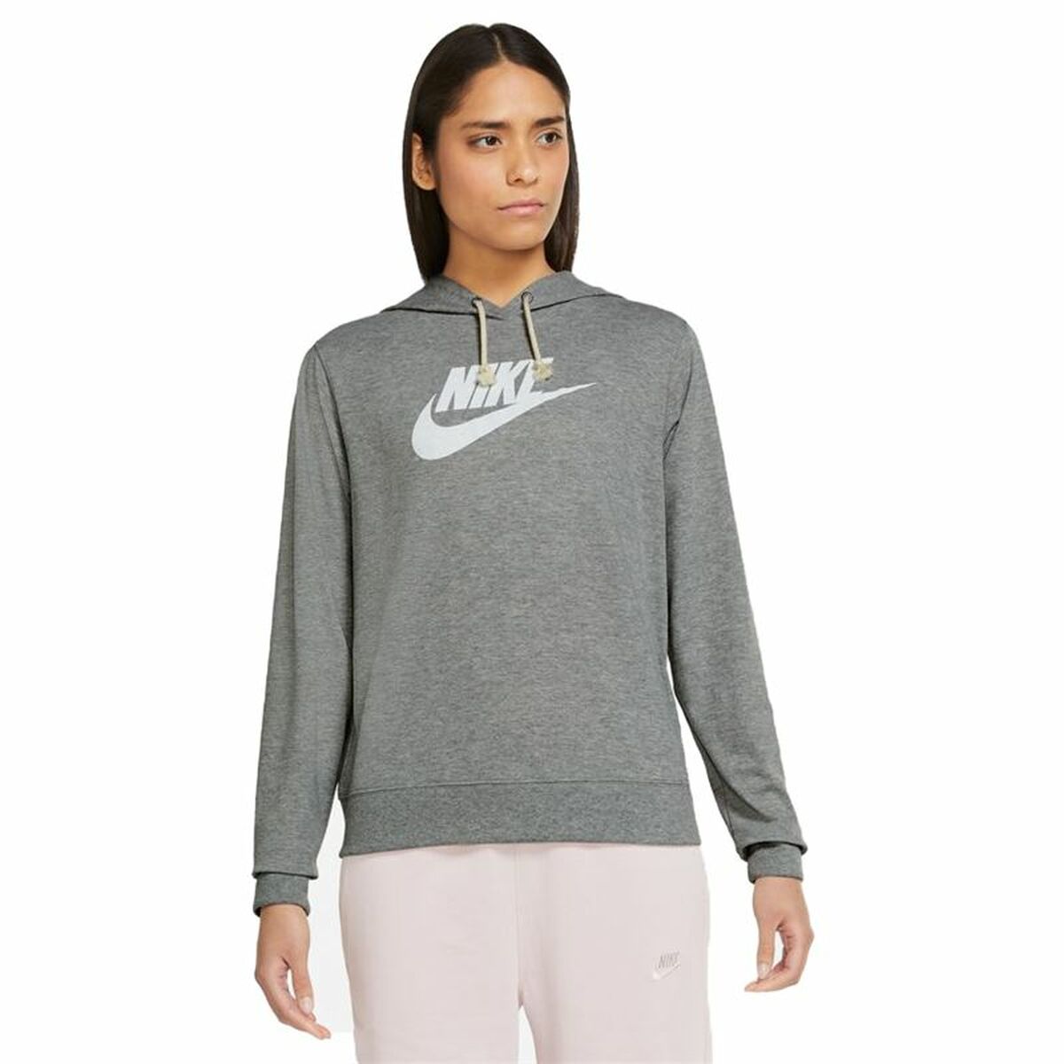 Women’S Hoodie Nike Grey-Nike-Urbanheer