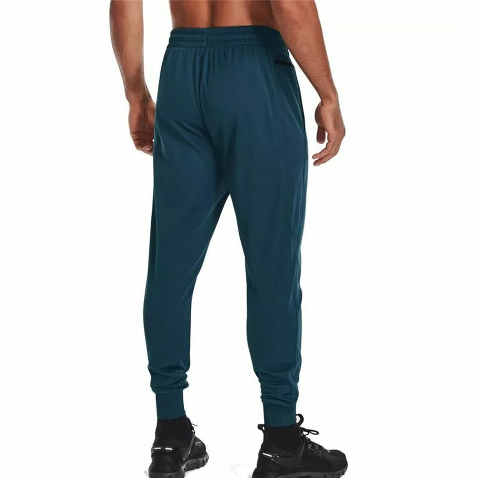 Adult Trousers Under Armour Fleece Joggers Blue-Under Armour-Urbanheer