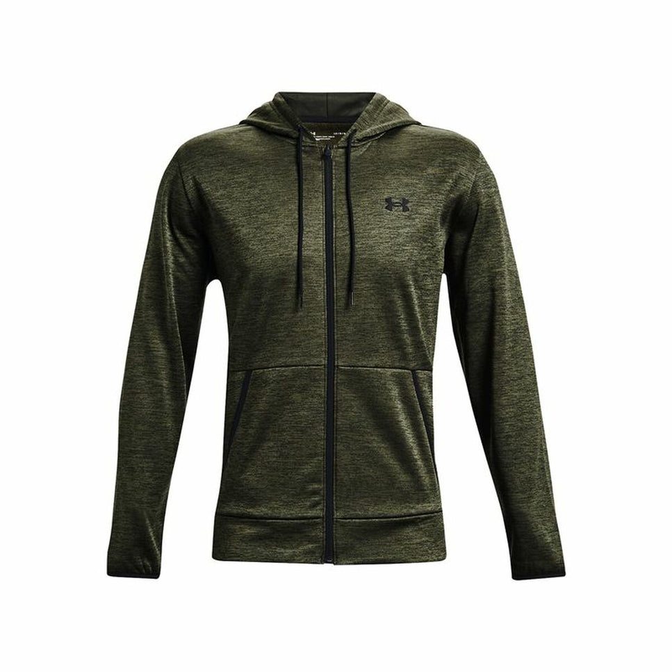 Men'S Sports Jacket Under Armour Fleece Fz Olive-Sports | Fitness > Sports material and equipment > Sports Jackets-Under Armour-Urbanheer