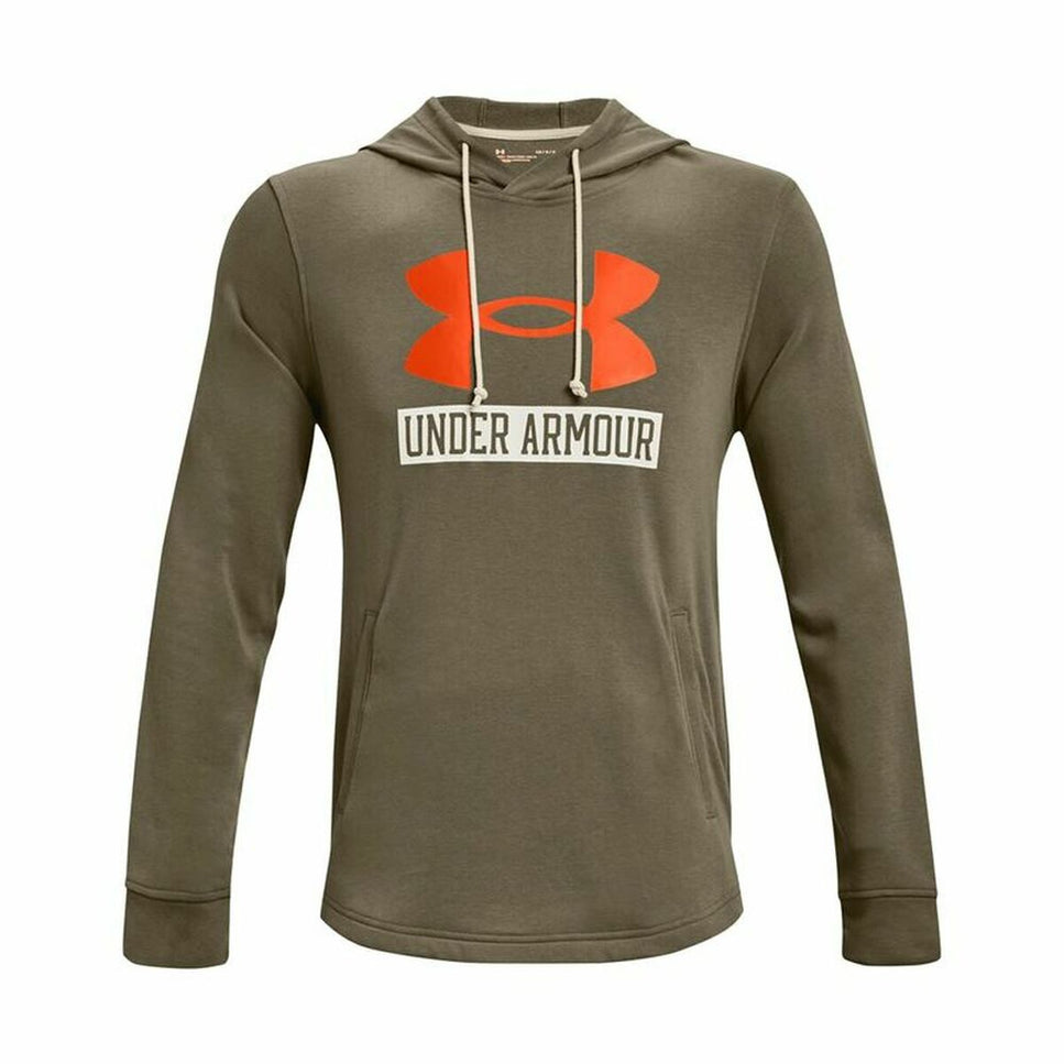 Men’S Hoodie Under Armour Hoodie Khaki-Under Armour-Urbanheer