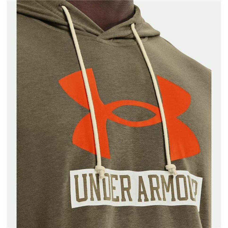 Men’S Hoodie Under Armour Hoodie Khaki-Under Armour-Urbanheer