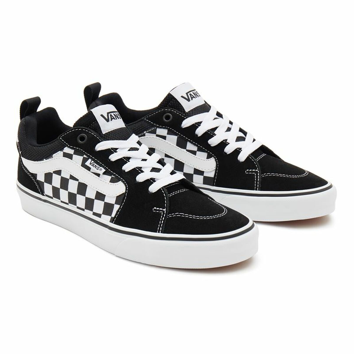 Men'S Trainers Vans Filmore Checkerboard Black-Fashion | Accessories > Clothes and Shoes > Sports shoes-Vans-Urbanheer