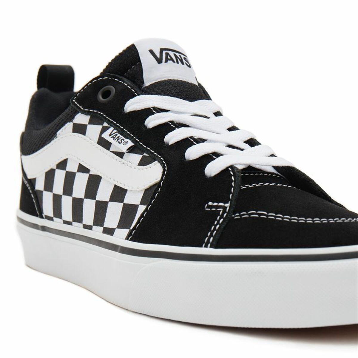 Men'S Trainers Vans Filmore Checkerboard Black-Fashion | Accessories > Clothes and Shoes > Sports shoes-Vans-Urbanheer