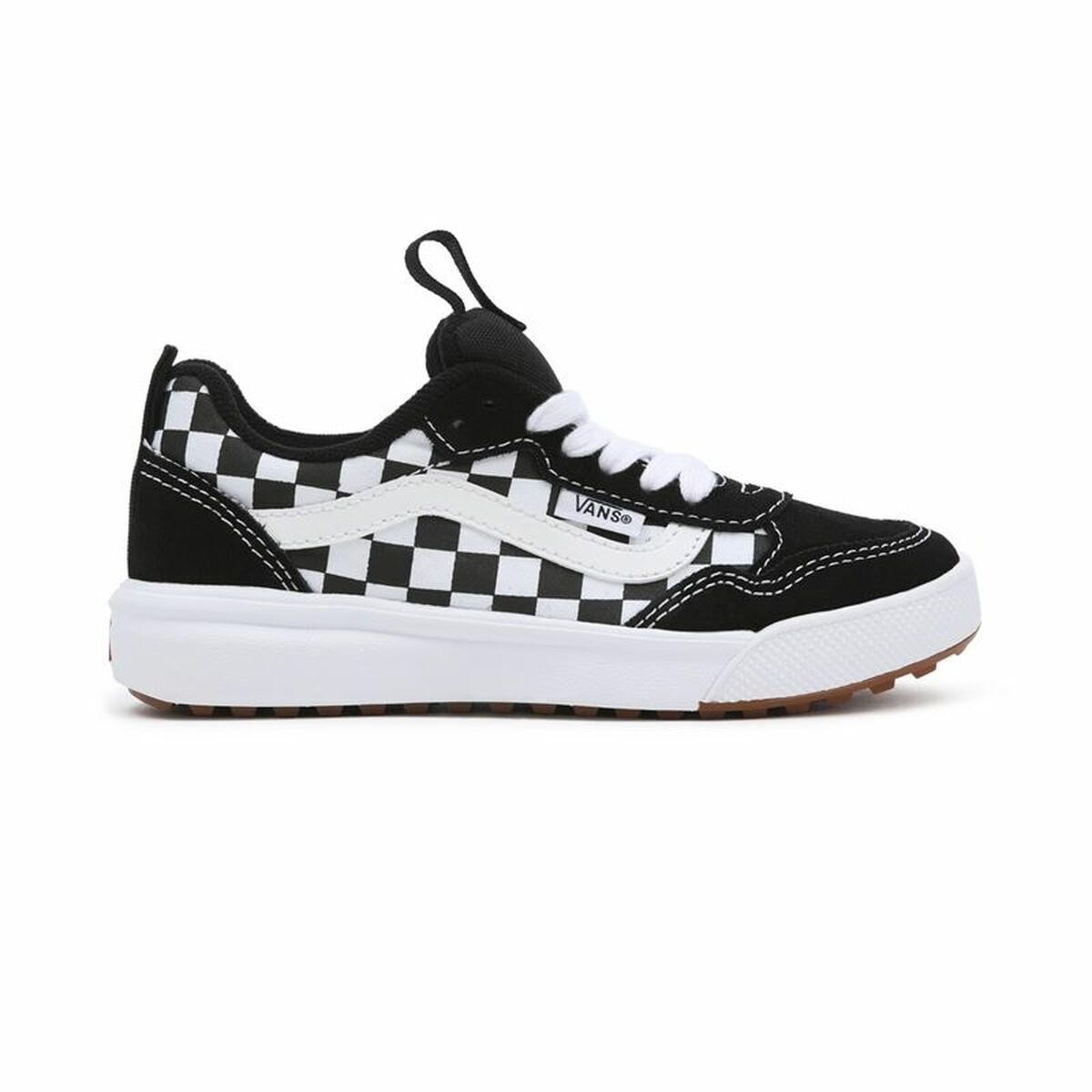 Checkerboard fashion trainers