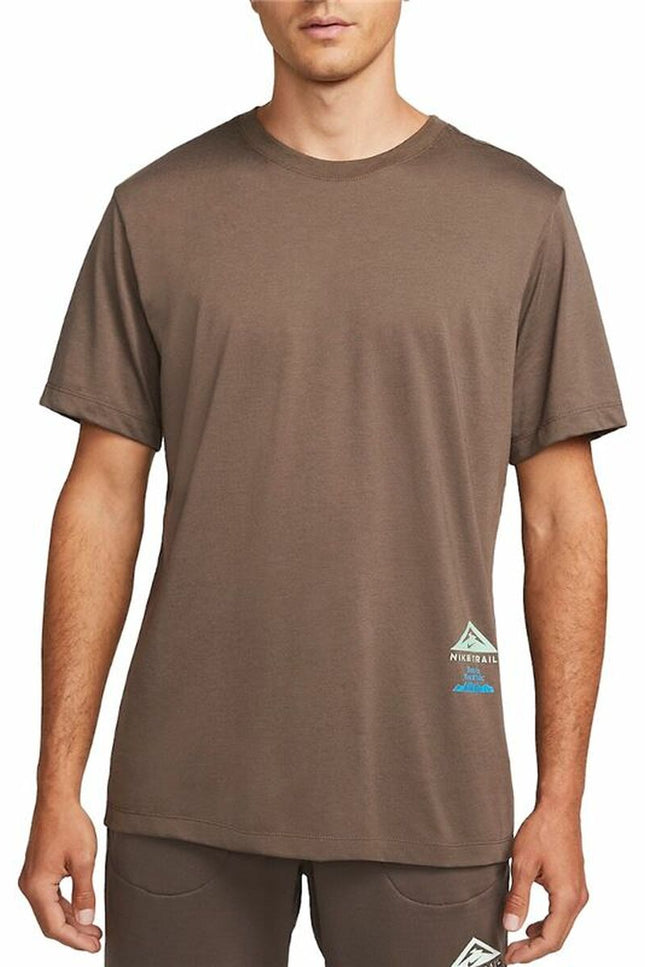 T-Shirt Nike Dri-Fit Brown Men-Nike-Urbanheer