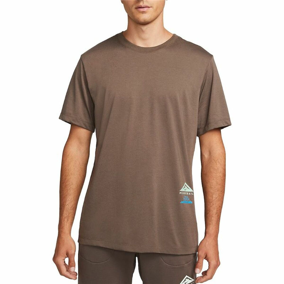 T-Shirt Nike Dri-Fit Brown Men-Nike-Urbanheer