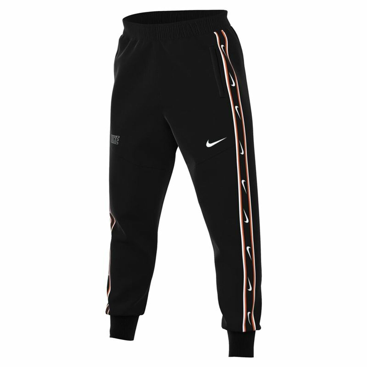 Adult'S Tracksuit Bottoms Nike Repeat Black Men-Sports | Fitness > Sports material and equipment > Sports Trousers-Nike-Urbanheer