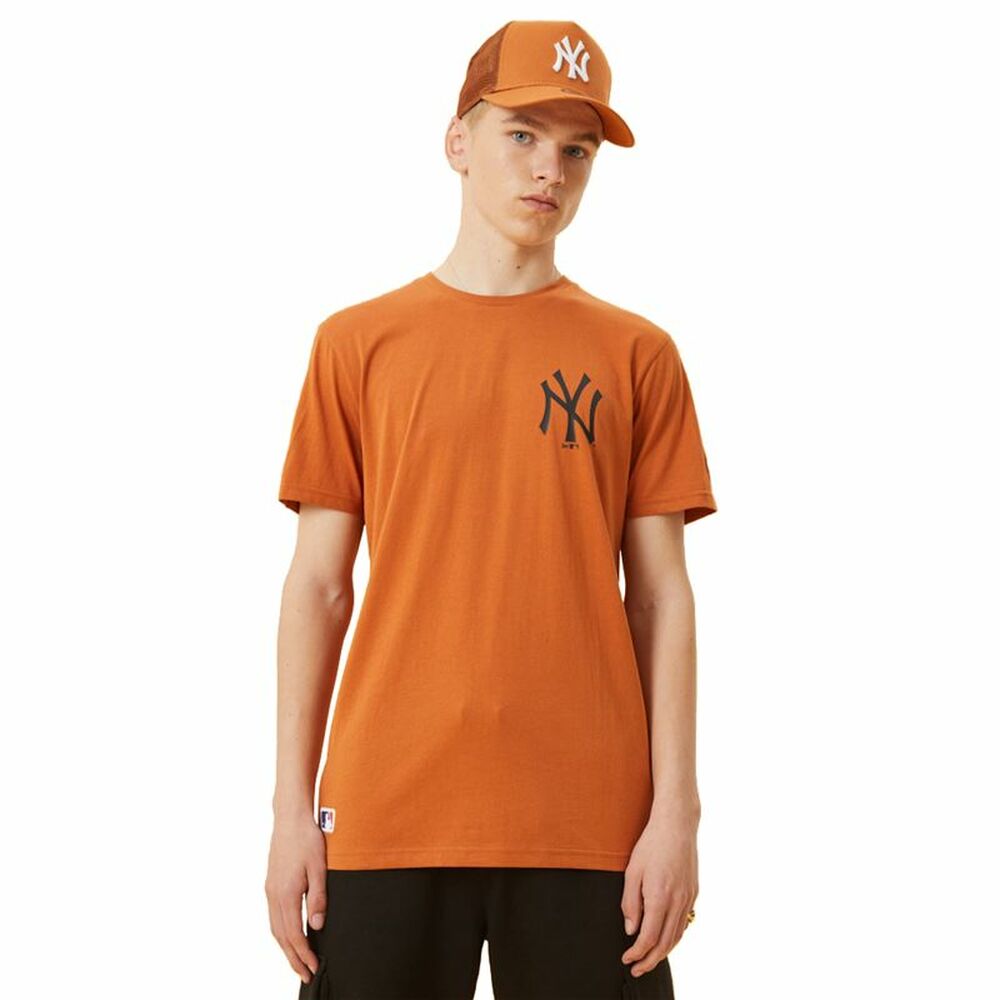 Men’s Short Sleeve T-Shirt New Era New York Yankees Brown M